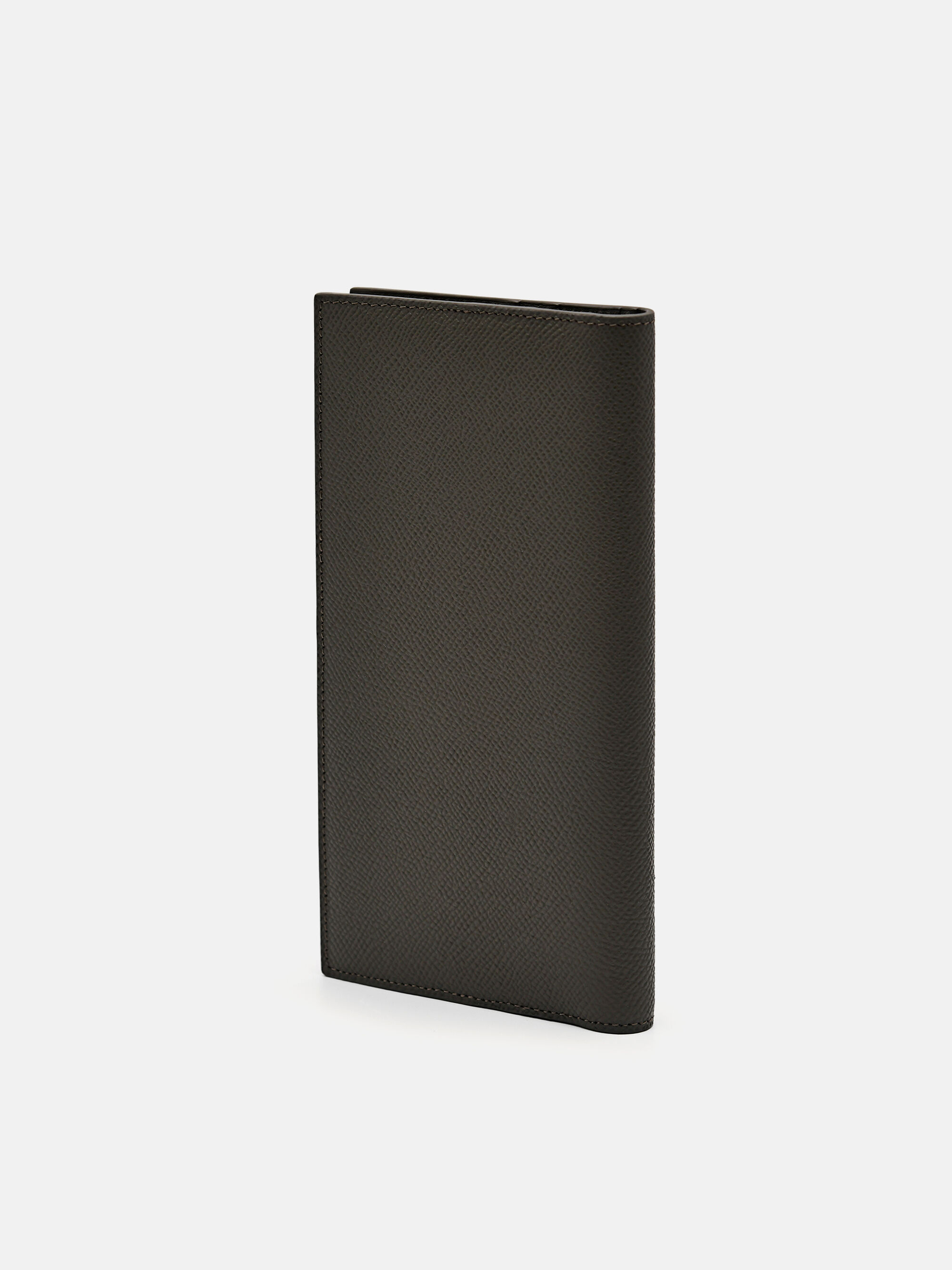 Military Green PEDRO Icon Leather Long Wallet - PEDRO ID