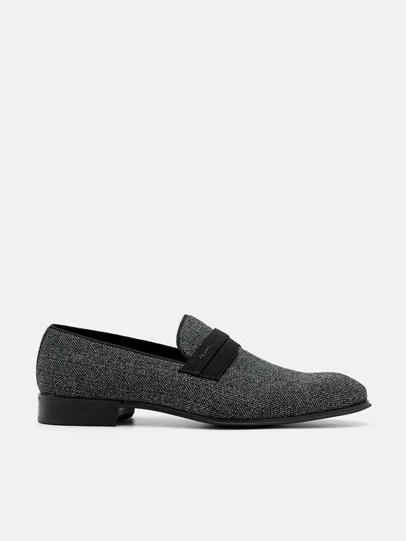 Clive Fabric Loafers, 