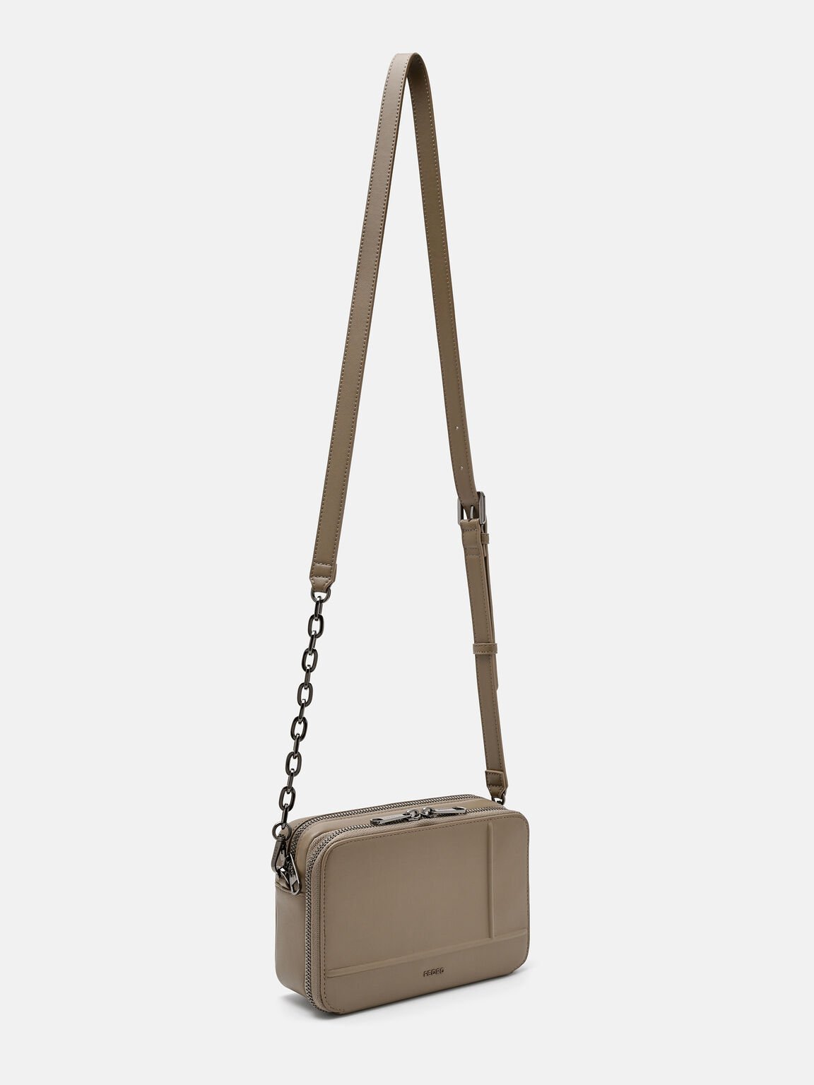 Boxy Mini Leather Crossbody Bag, , hi-res