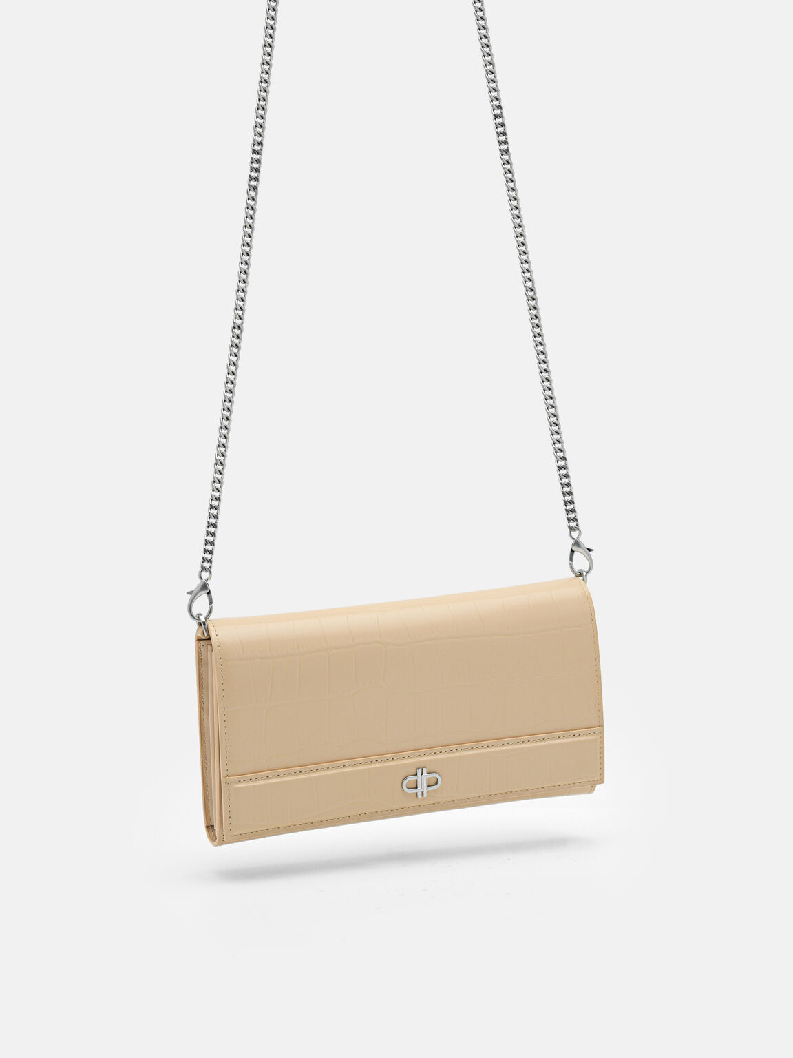 Dompet Panjang Dua Lipatan Kulit PEDRO Icon, 
