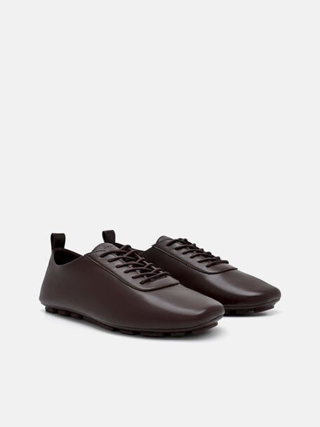 Kendall Leather Flats, , hi-res