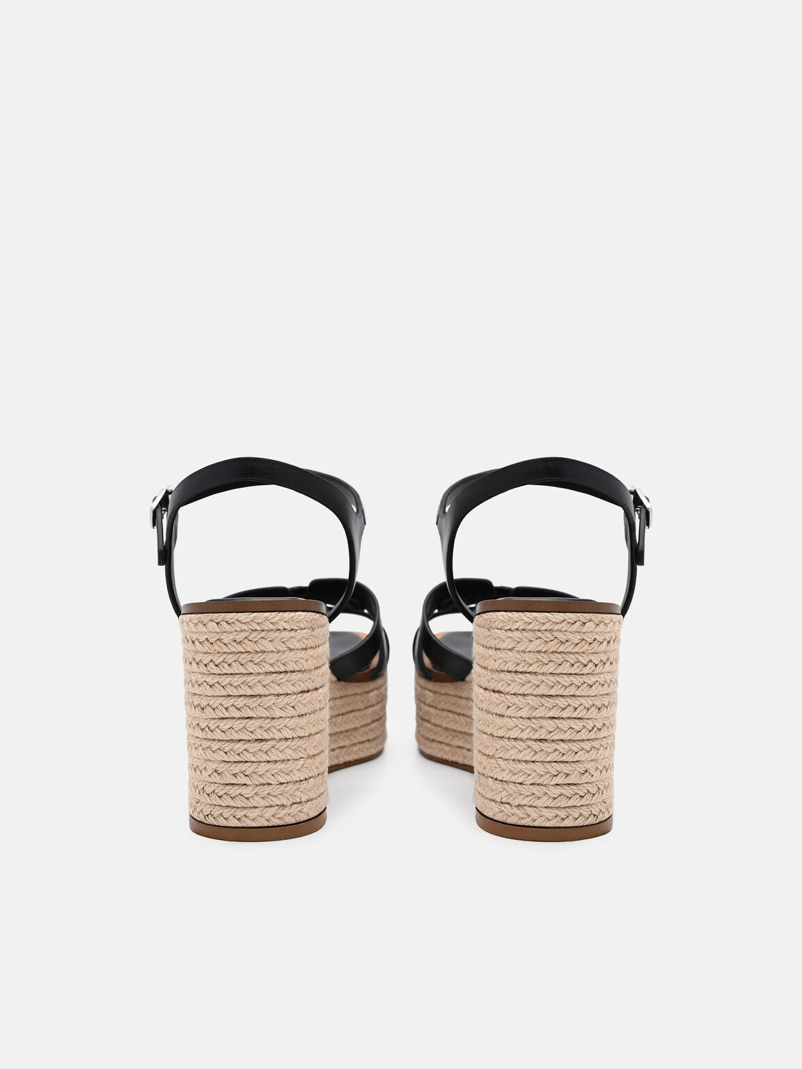 Carmel Leather Wedge Sandals, , hi-res