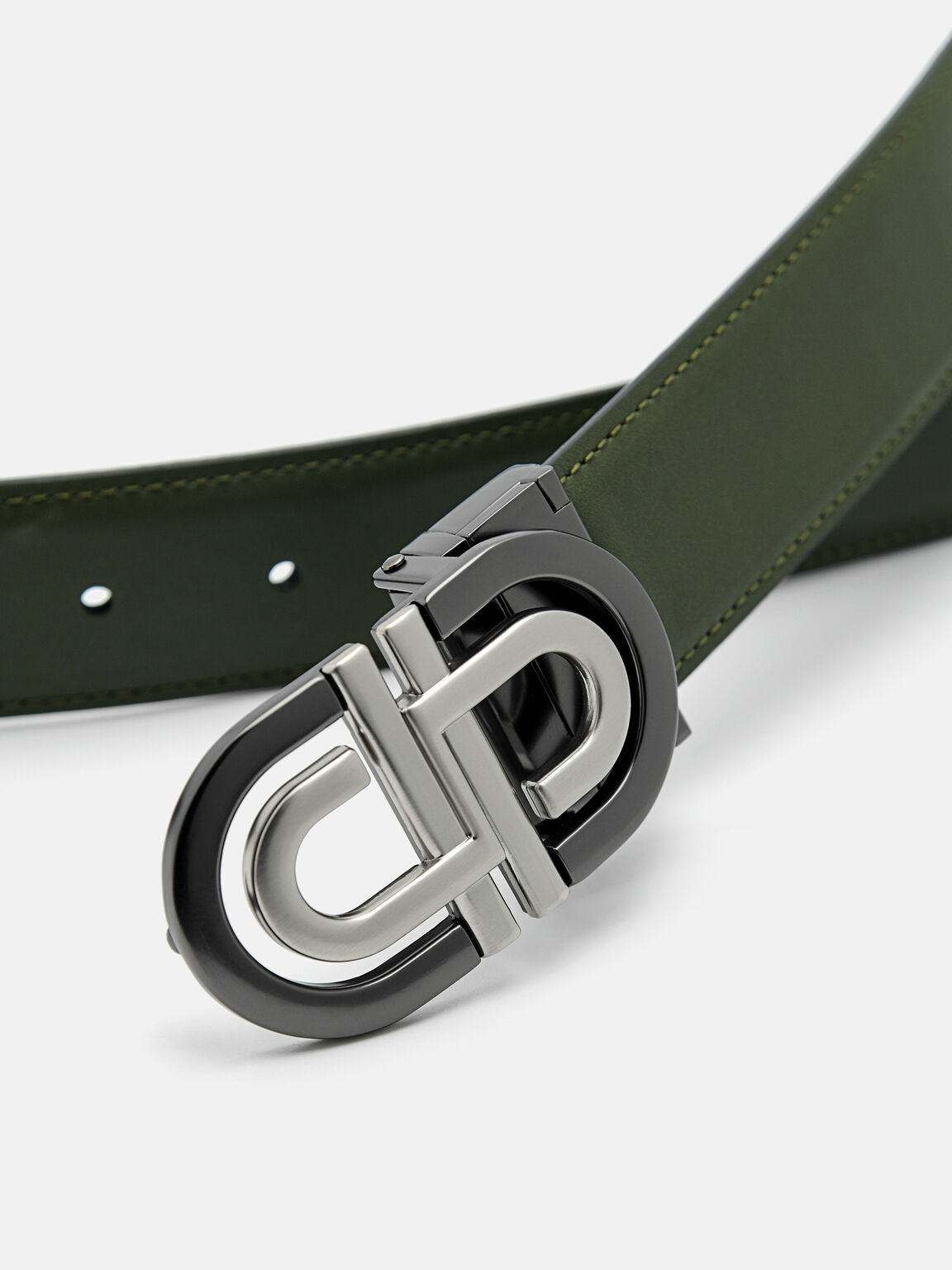PEDRO Icon Leather Reversible Tang Belt, 