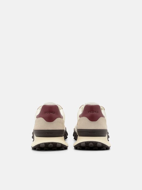 PEDRO Icon Leather Heel Sandals, Black