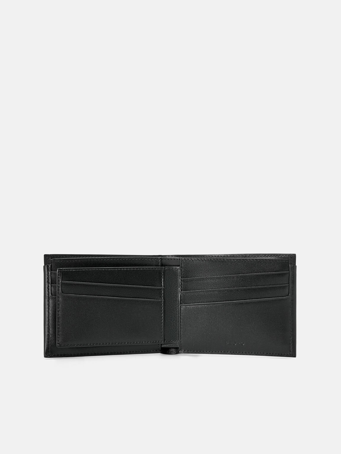 Nubuck Leather Bi-Fold Wallet with Insert, 