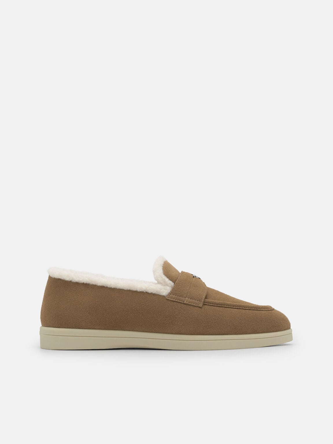 Sepatu Loafers Suede Roam, , hi-res