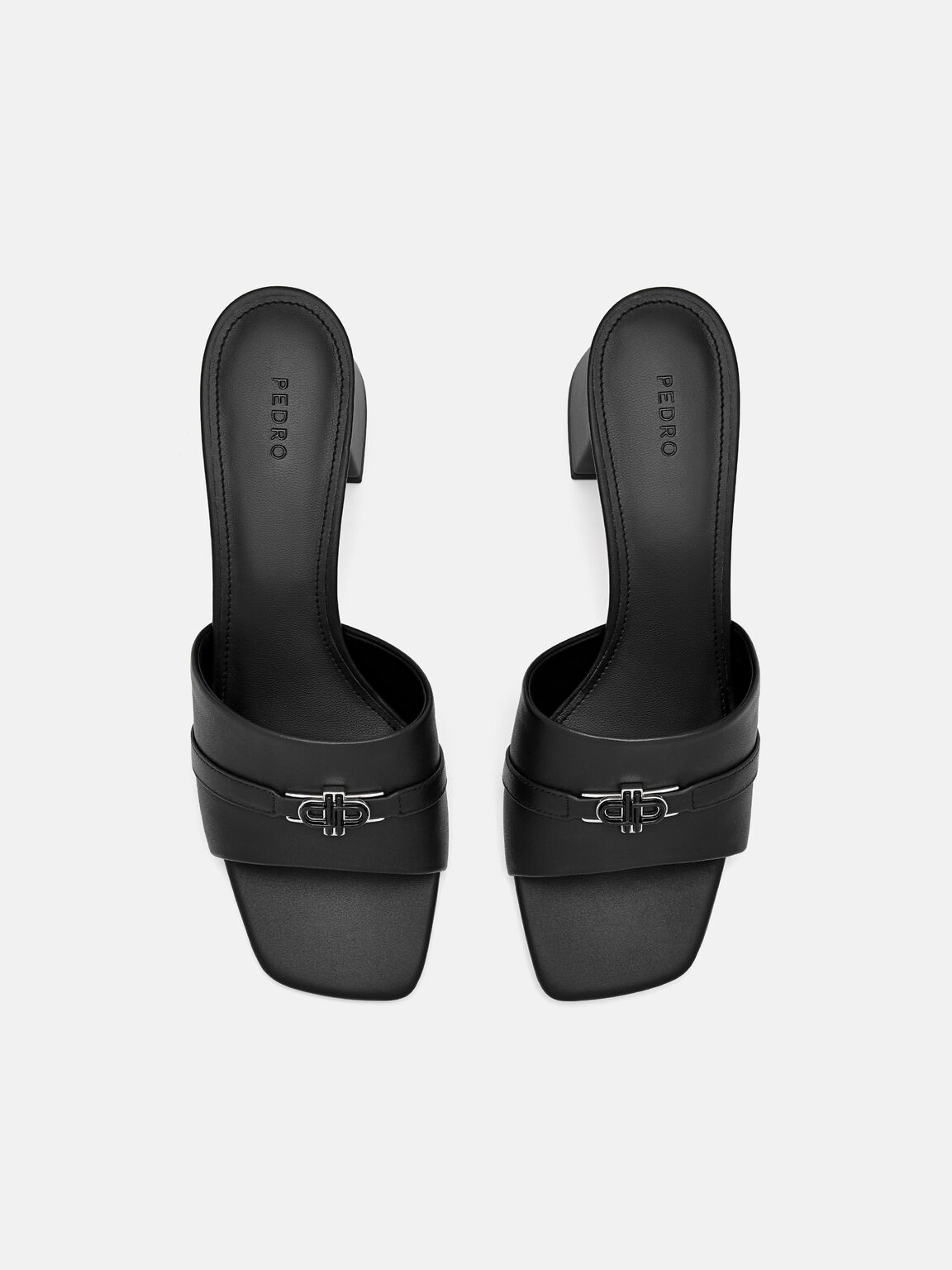 PEDRO Icon Sandal Hak Kulit, , hi-res