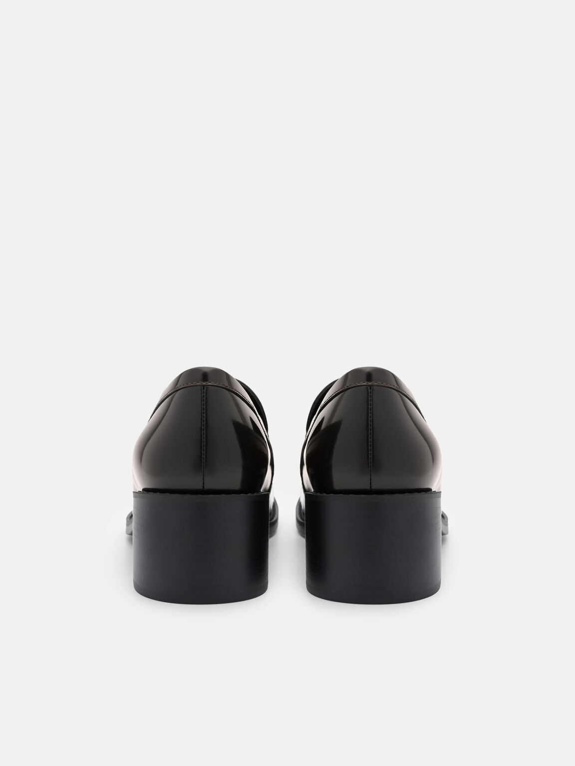 Alistair Leather Heel Loafers, , hi-res