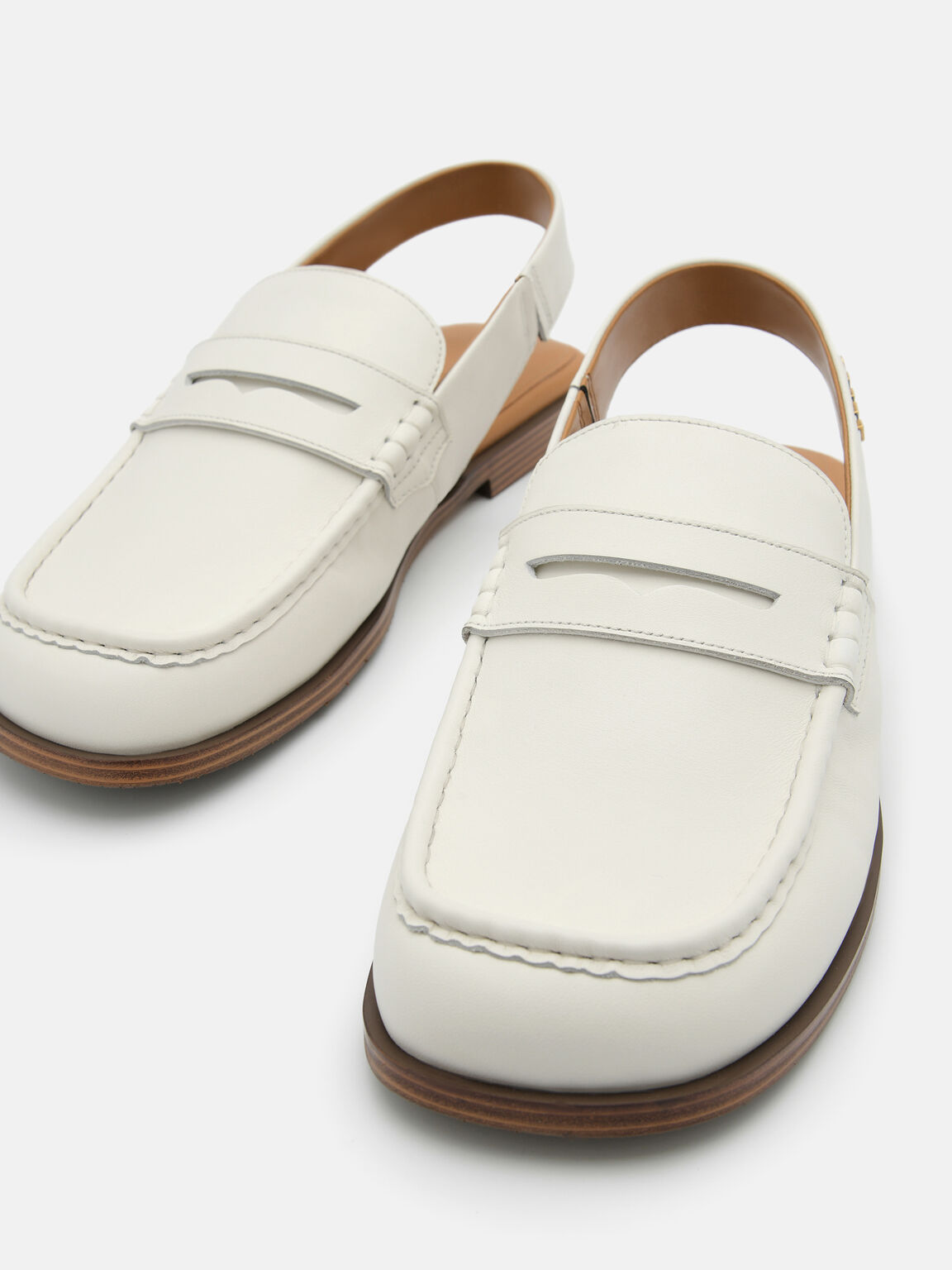 Ewan Leather Penny Loafers, 