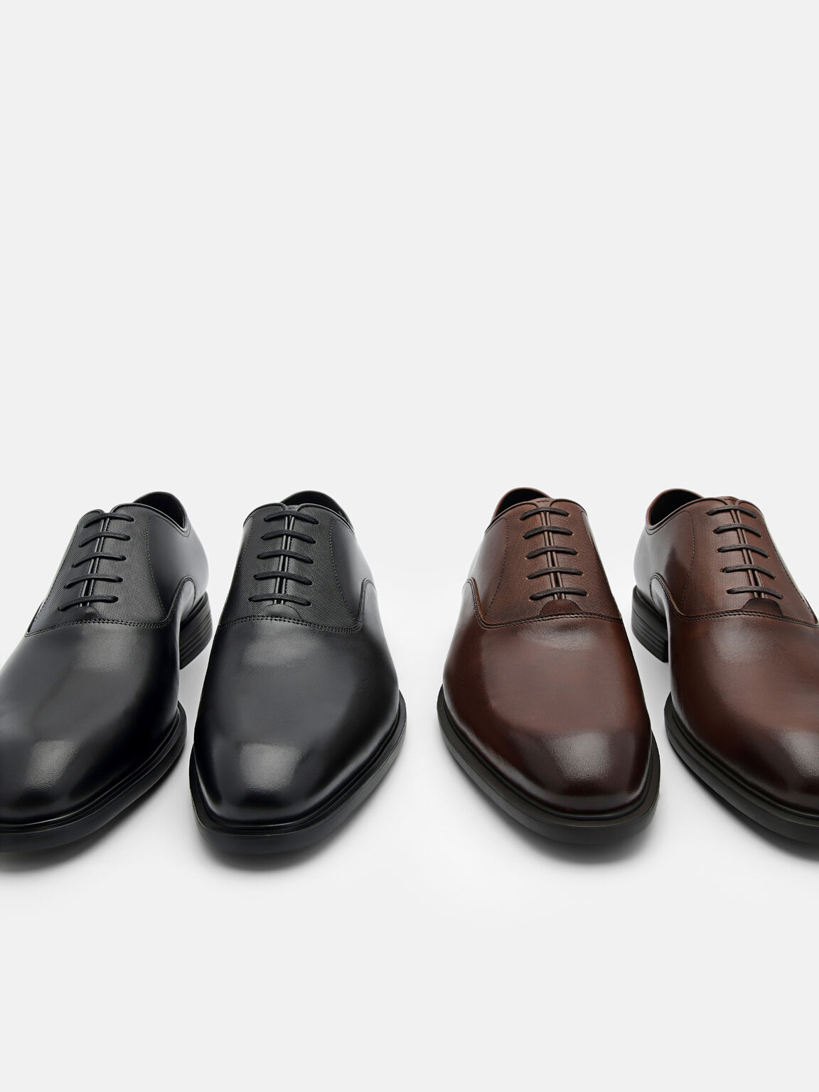 Leather Oxford Shoes, 