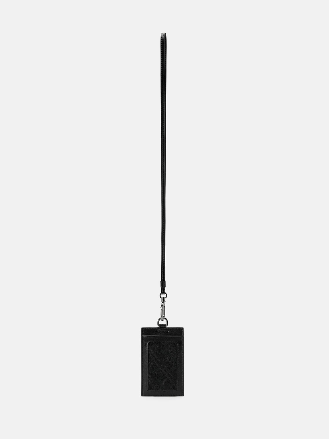 Leather Lanyard Card Holder, 