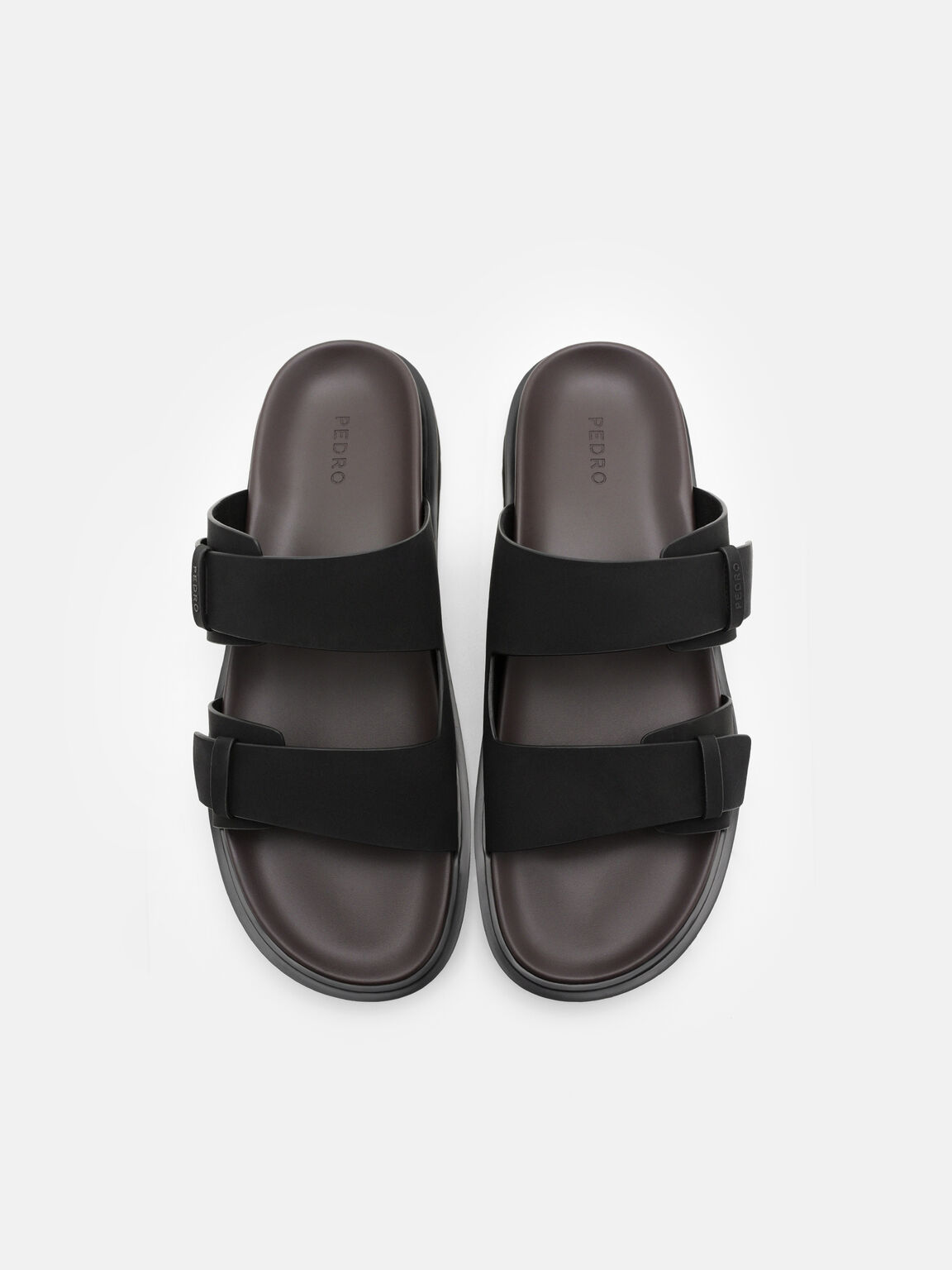 Band Slide Sandals, , hi-res