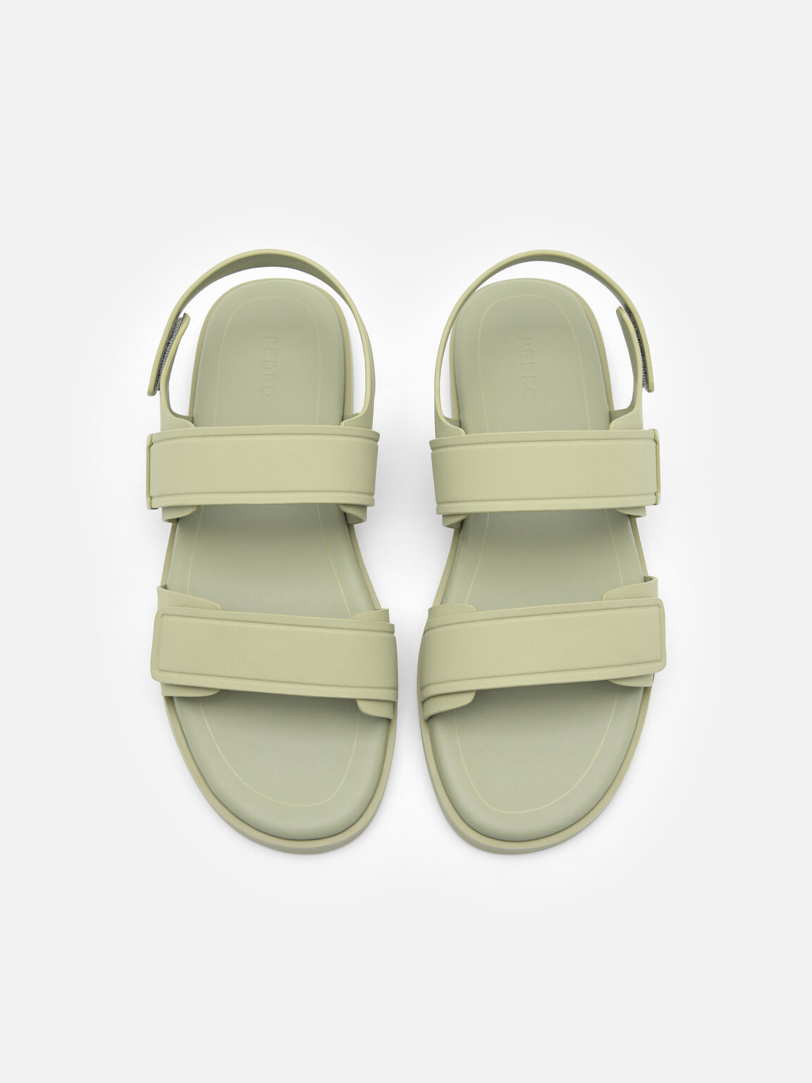 Backstrap Velcro Sandals, 