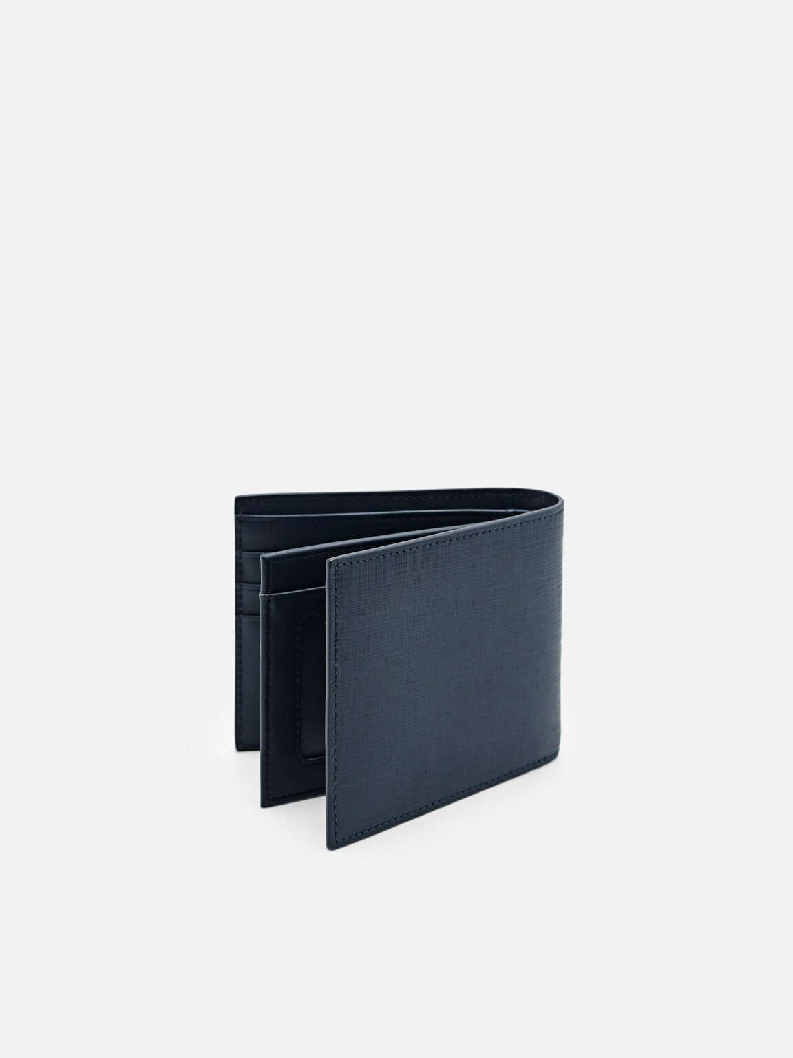 Textured Leather Wallet, 