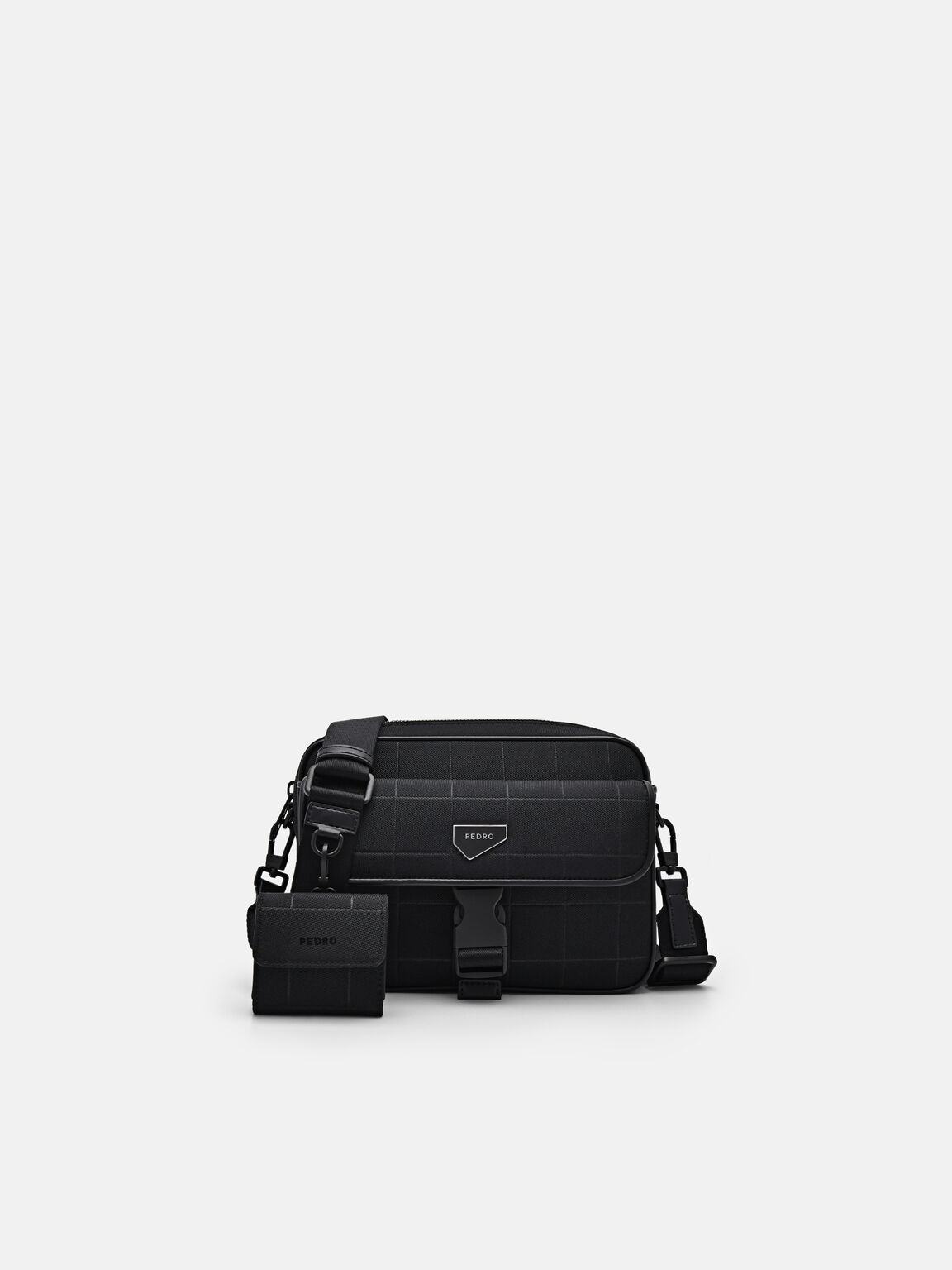 Taper Compact Sling Bag, Black, hi-res