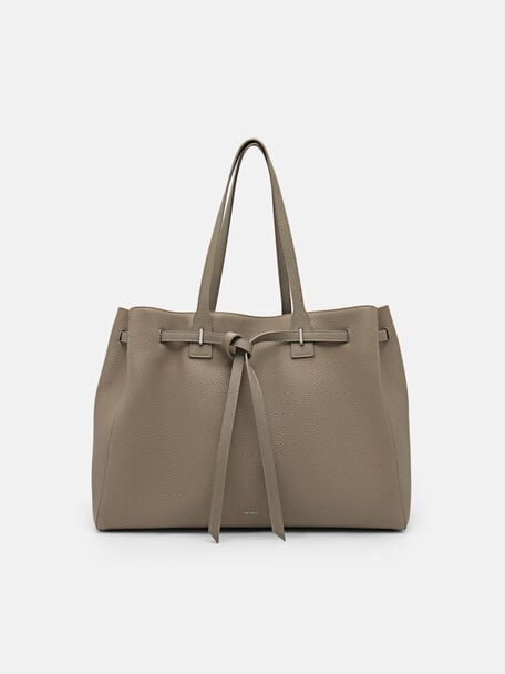 Tas Tote Kulit Oversized Demi, , hi-res