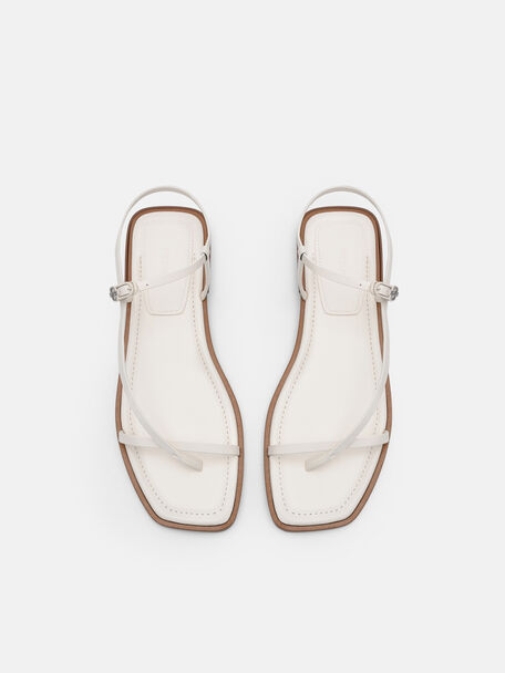 Ashby Leather Strappy Sandals, 