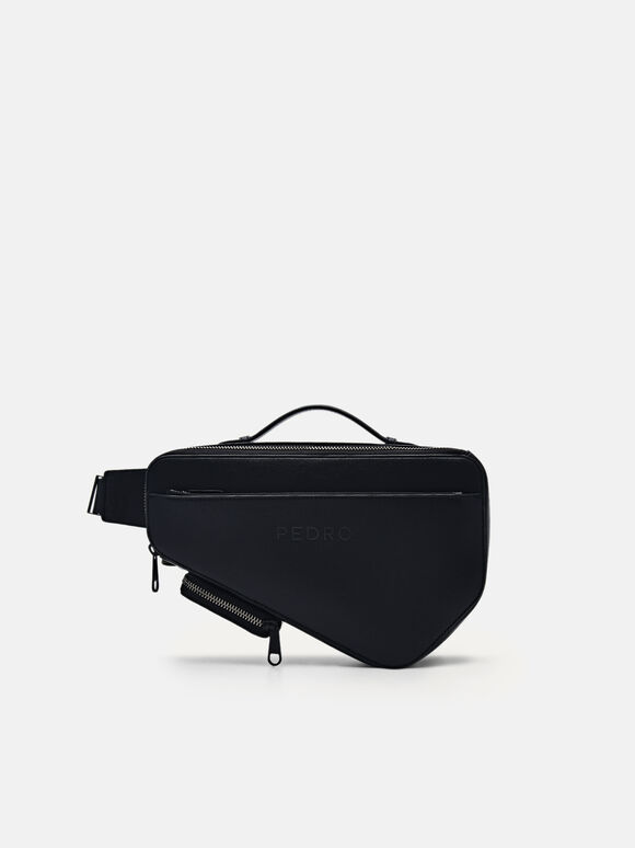 Taper Sling Pouch, Black, hi-res