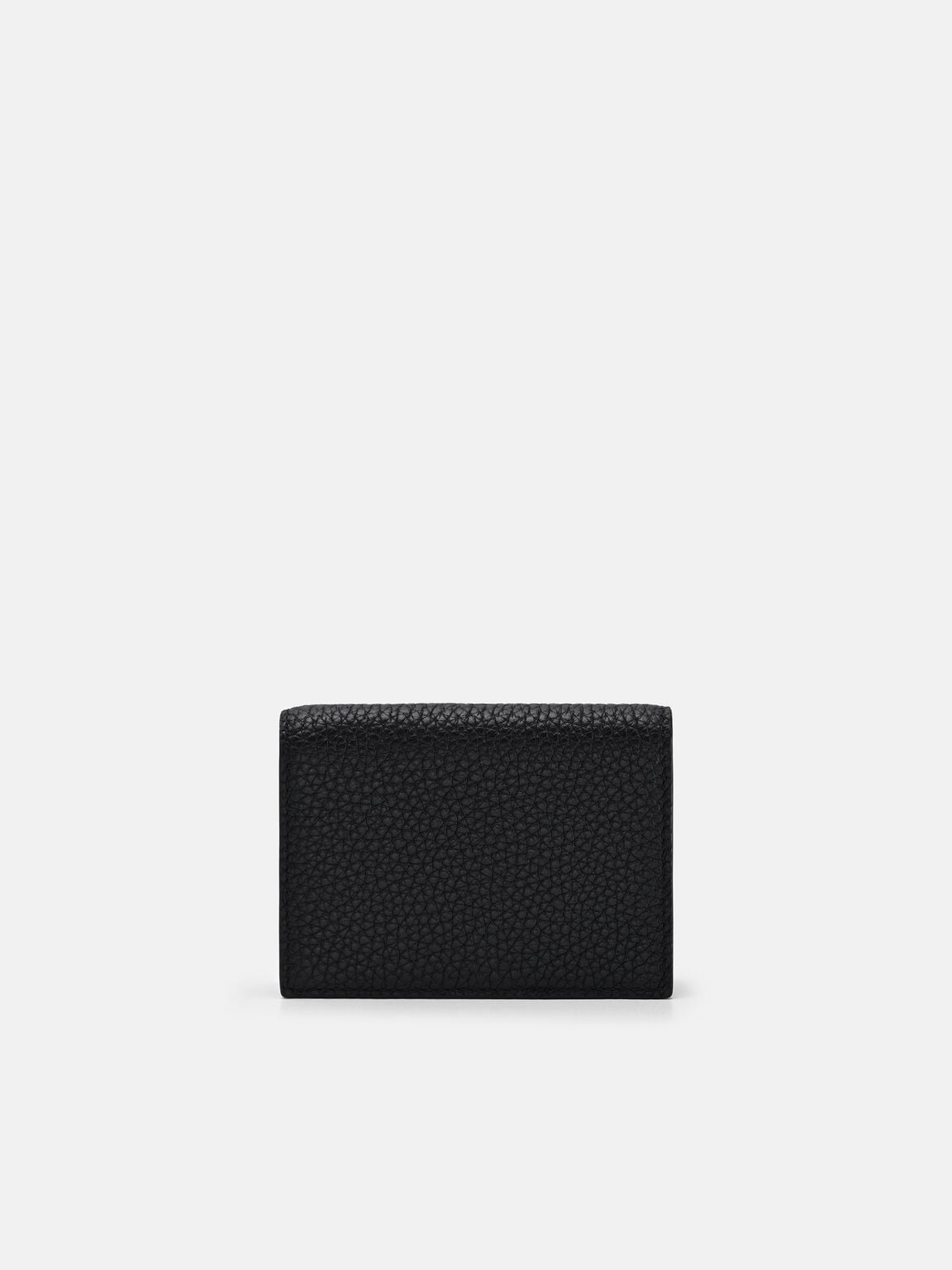 Tumbled Leather Bi-Fold Card Holder, 