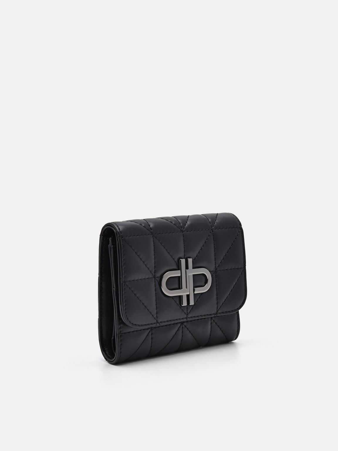 PEDRO Icon Leather Tri-Fold Wallet in Pixel, 