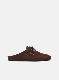 Dark Brown Suede