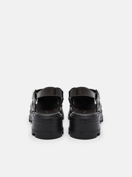 Verlin Leather Caged Sandals, , hi-res