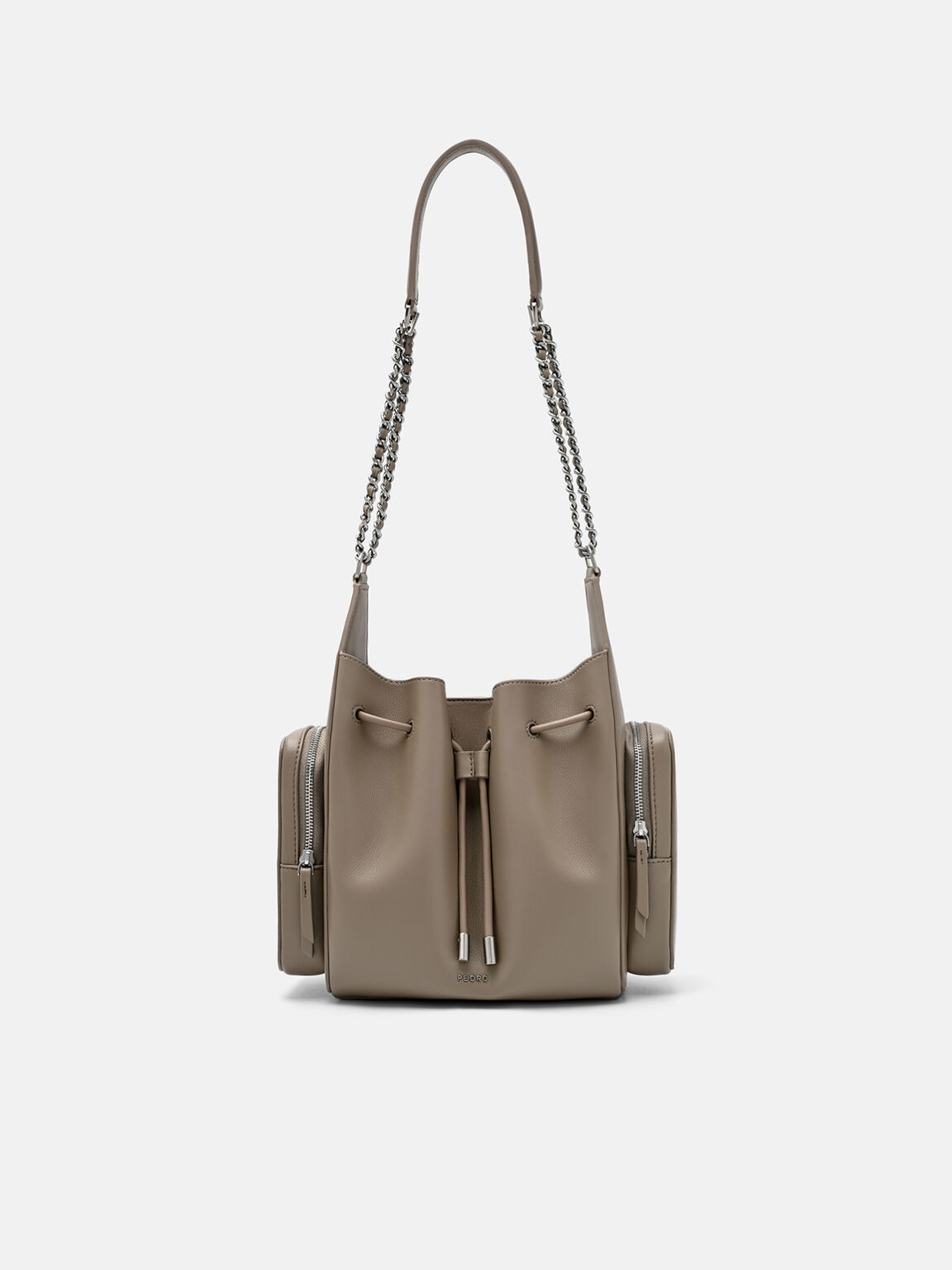 Drawstring Bucket Bag, , hi-res