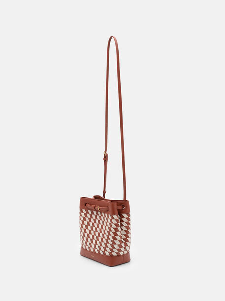 Loli Woven Bucket Bag, , hi-res