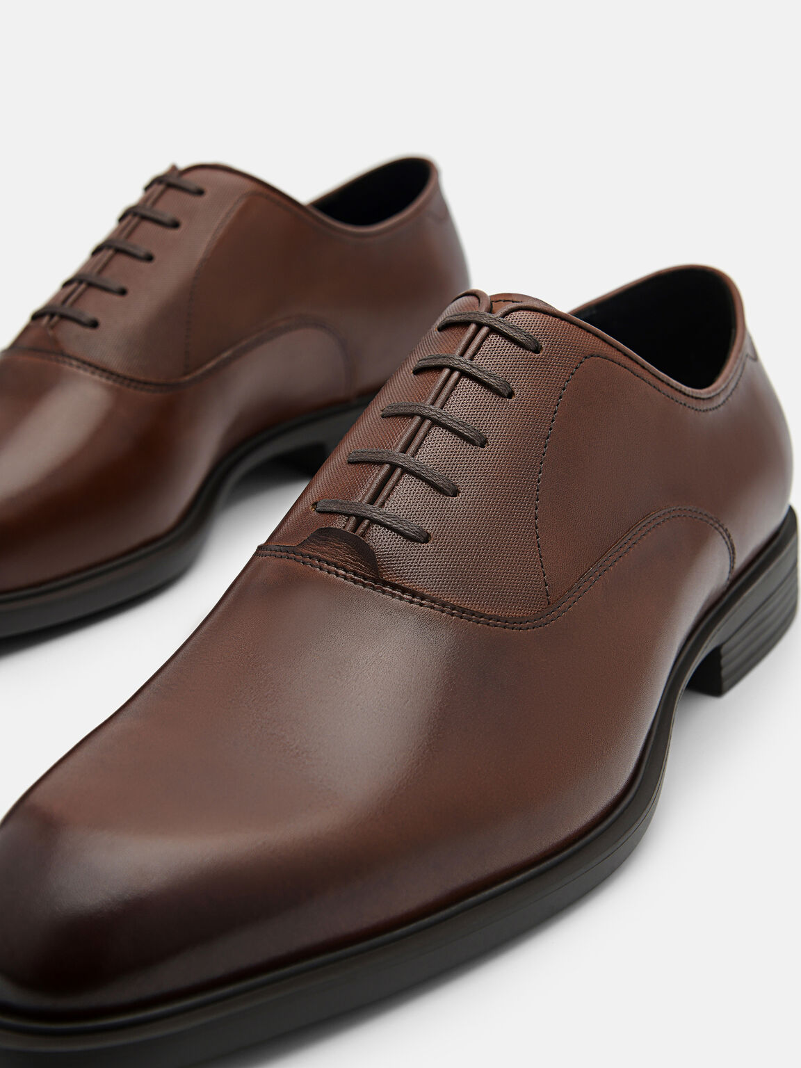 Leather Oxford Shoes, 