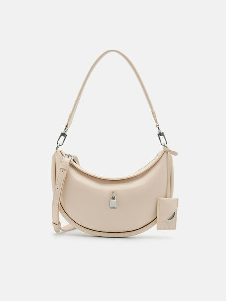 Swerve Shoulder Bag, Sand, hi-res