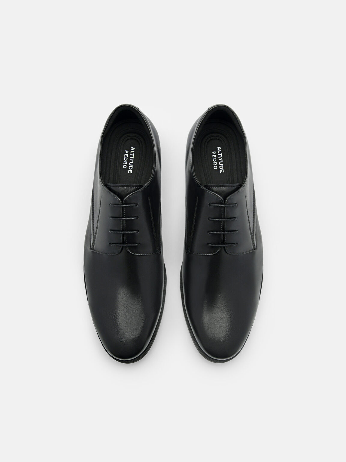 Altitude Lightweight Embossed Leather Derby Shoes, 