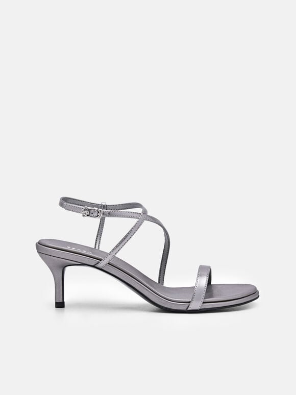 Strappy Heel Sandals, , hi-res