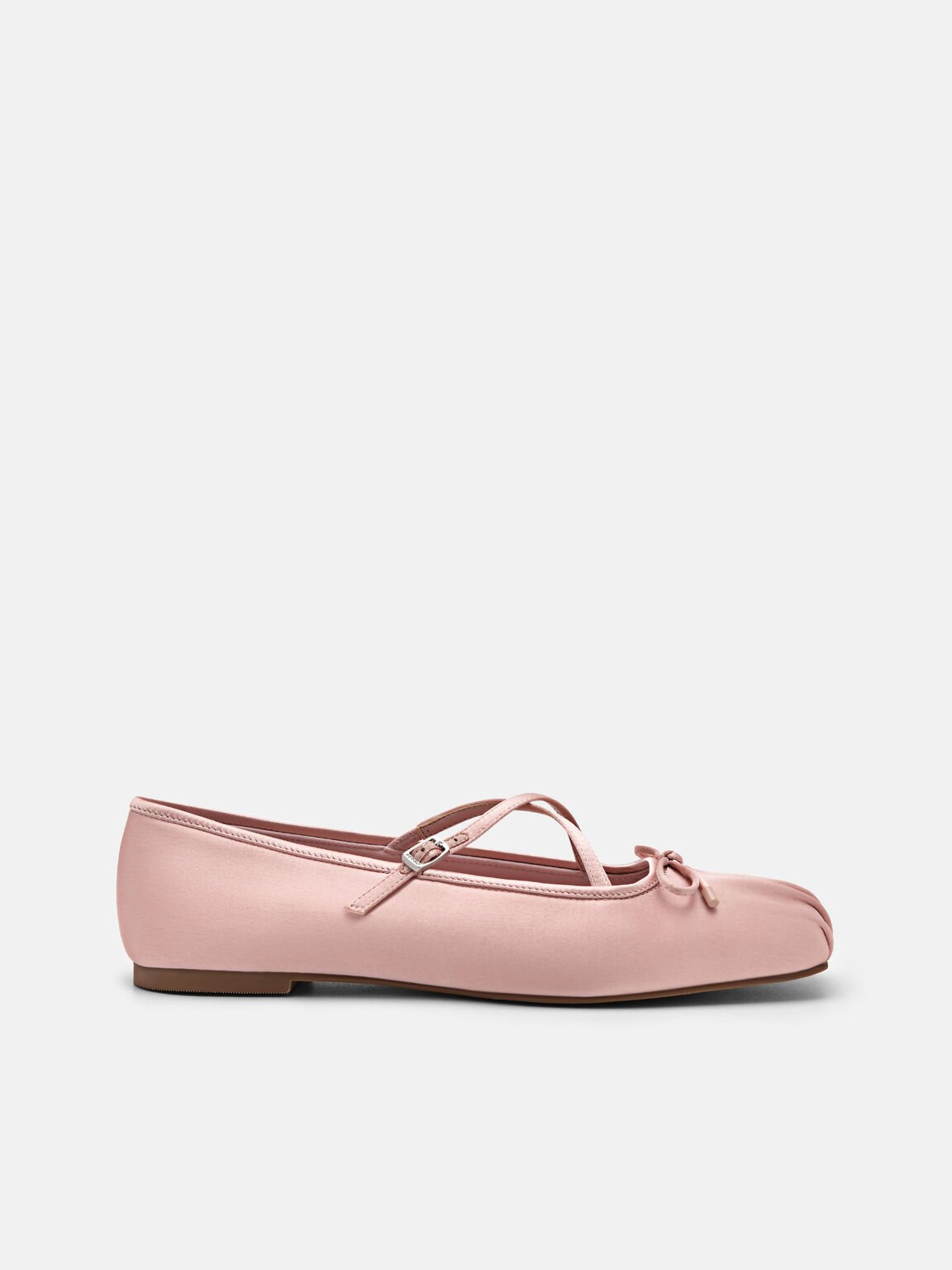 Nica Satin Ballerina Flats, 