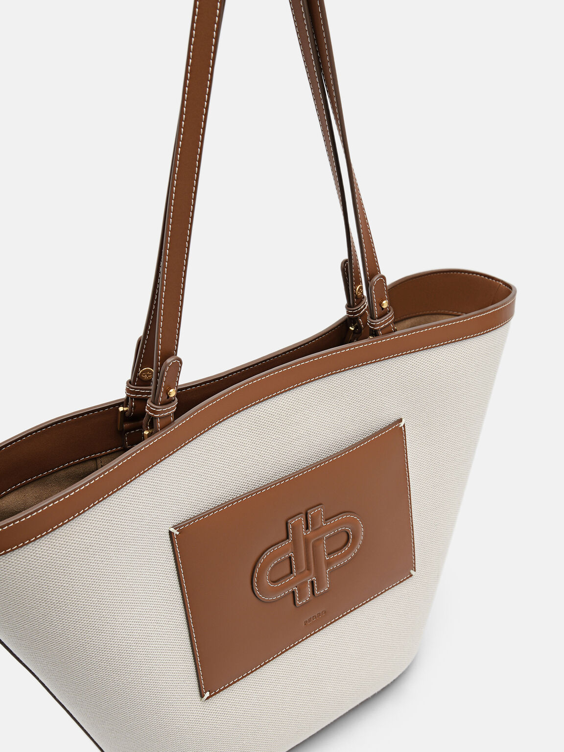 Large PEDRO Icon Canvas Tote Bag, , hi-res