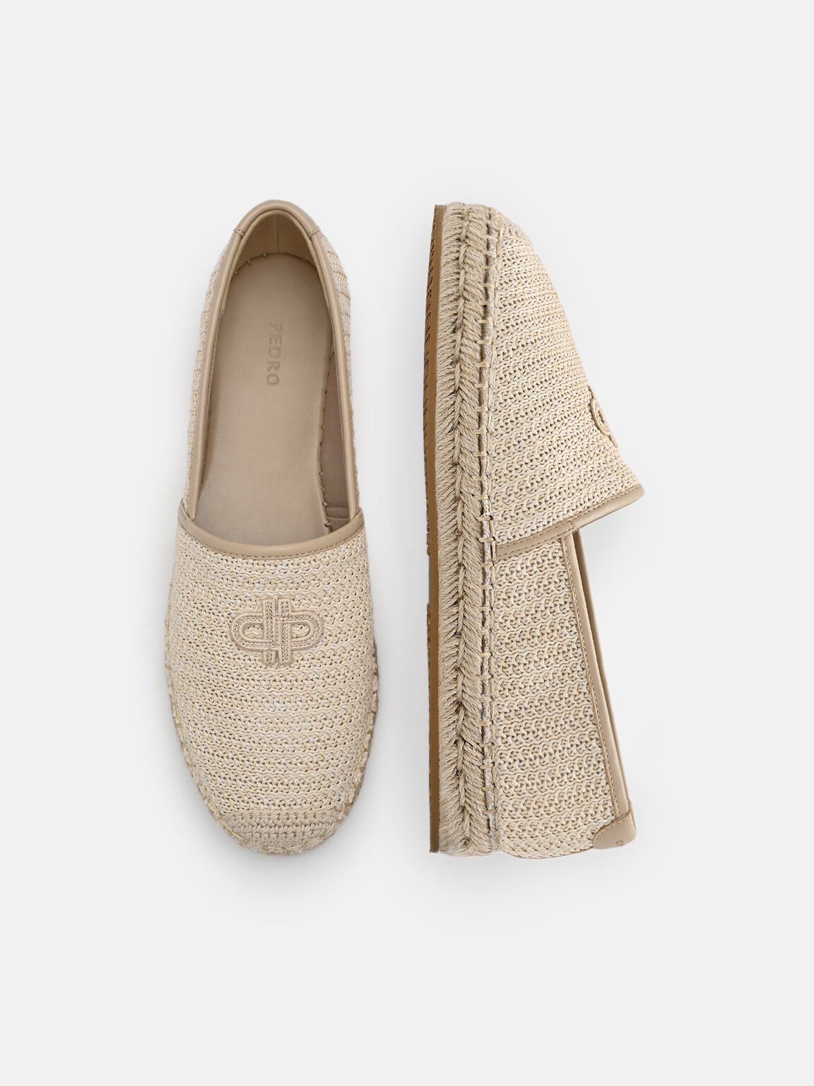 Raffia Loafers, , hi-res