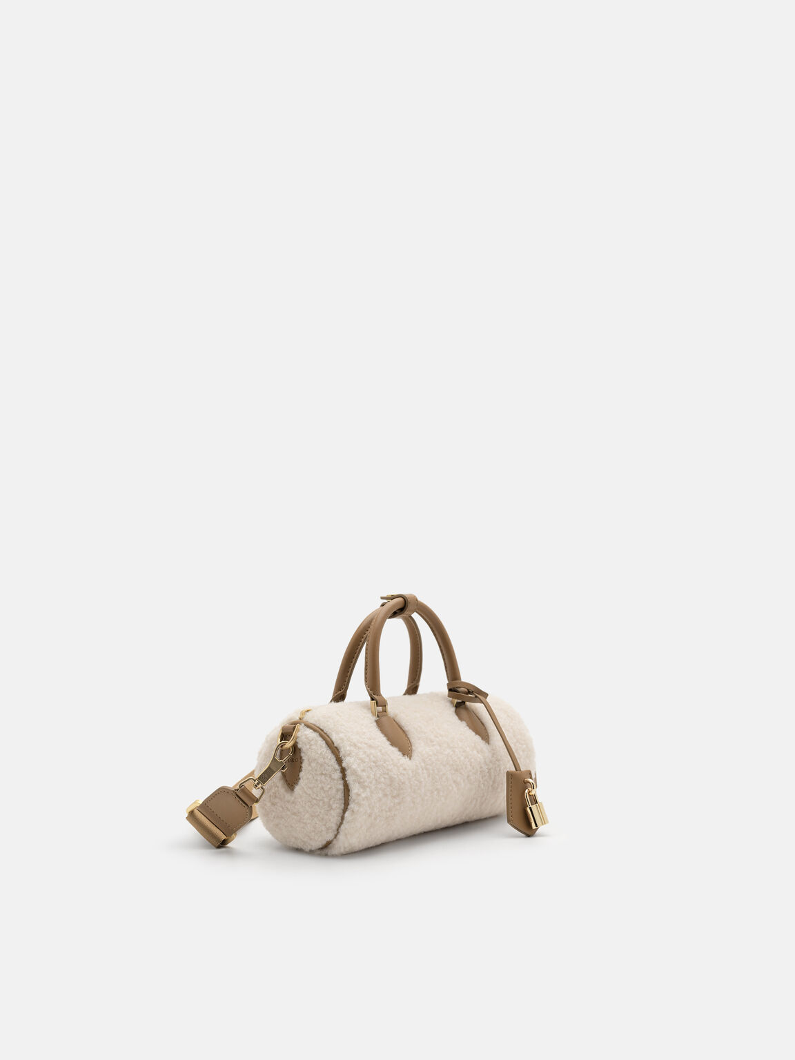 Ilena Faux Fur Bowling Bag, , hi-res