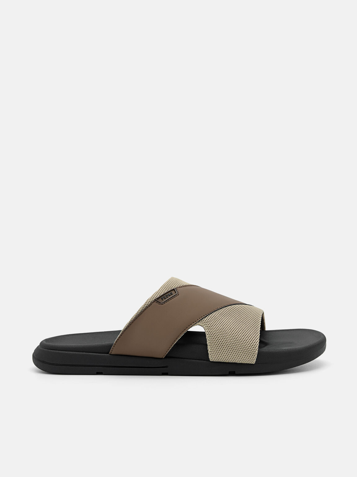 Mesh Slide Sandals, 