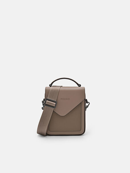 Taper Tall Sling Bag, Taupe, hi-res