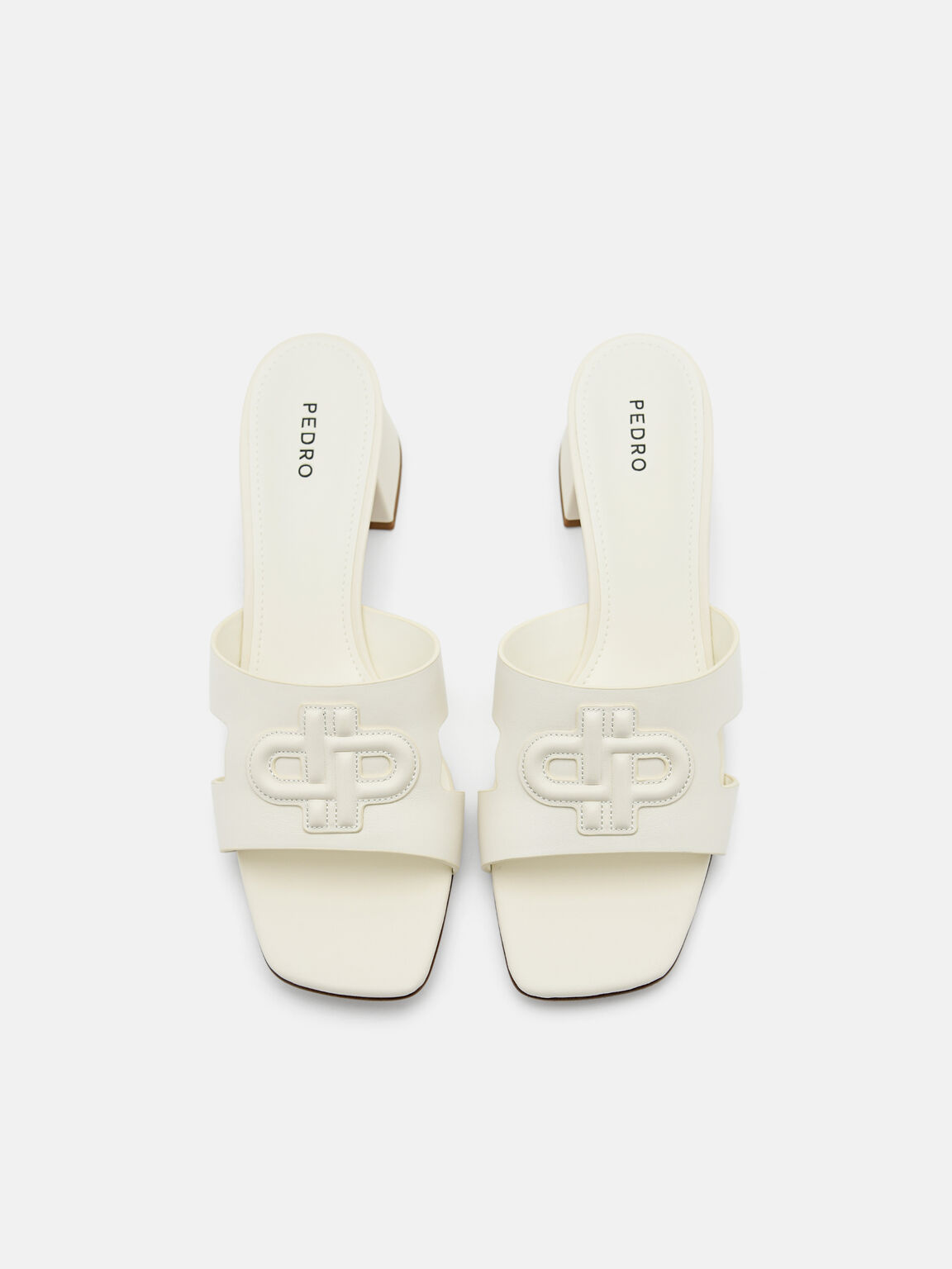 PEDRO Icon Leather Heel Sandals, 