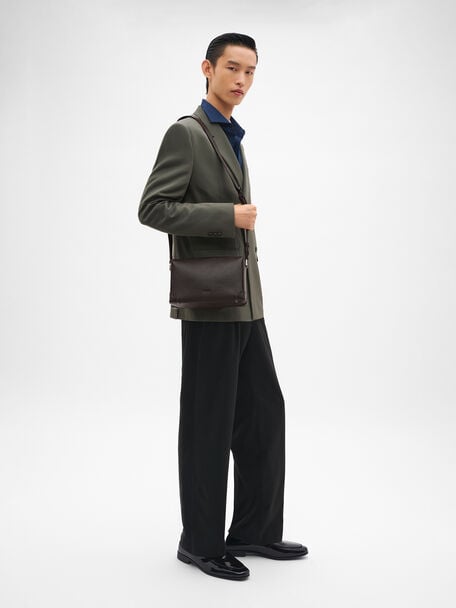 Maven Leather Crossbody Bag, , hi-res