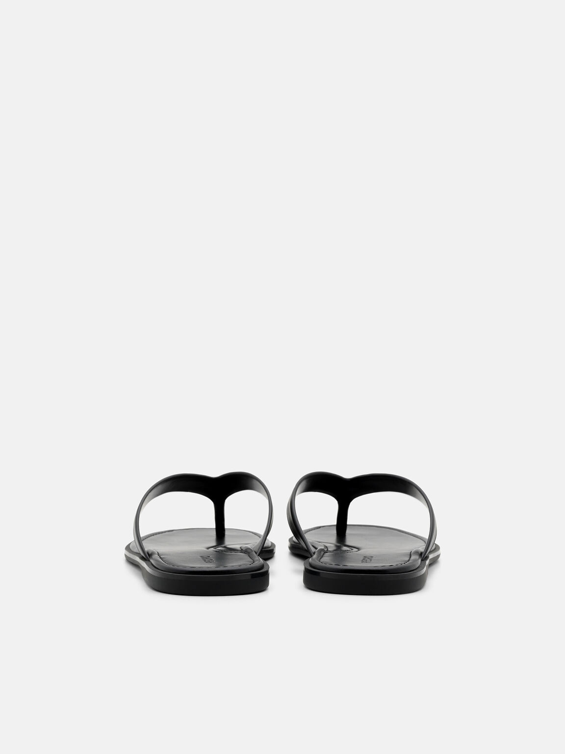 Leather Thong Sandals, , hi-res