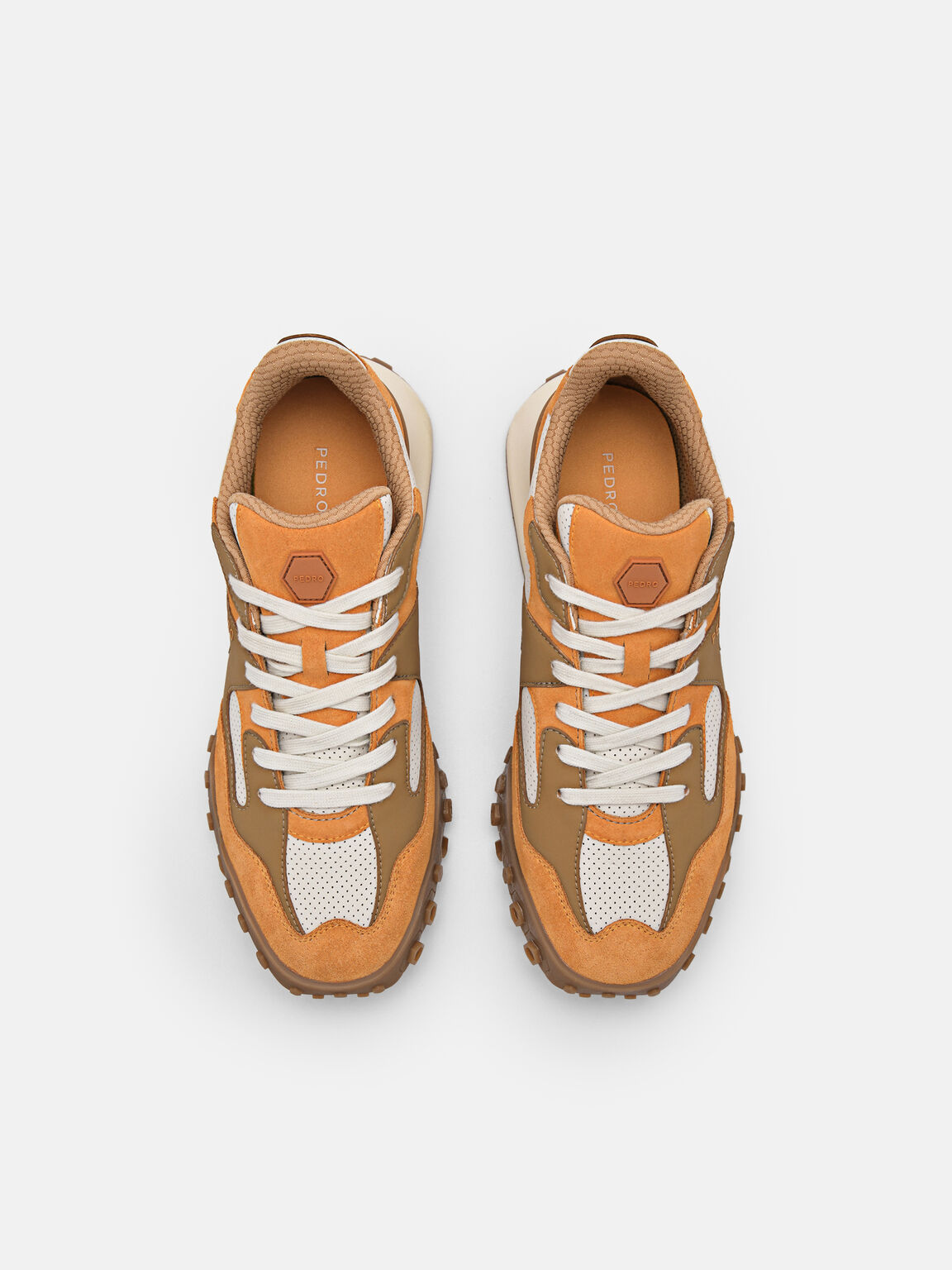 Sepatu Sneakers Suede Node Wanita, 