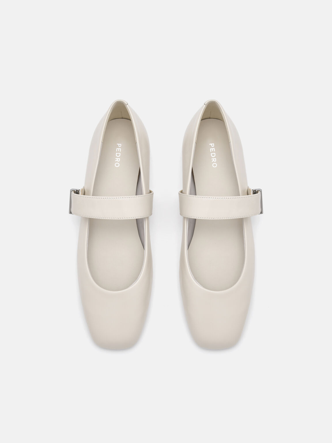 Lottie Leather Ballerina Flats, 