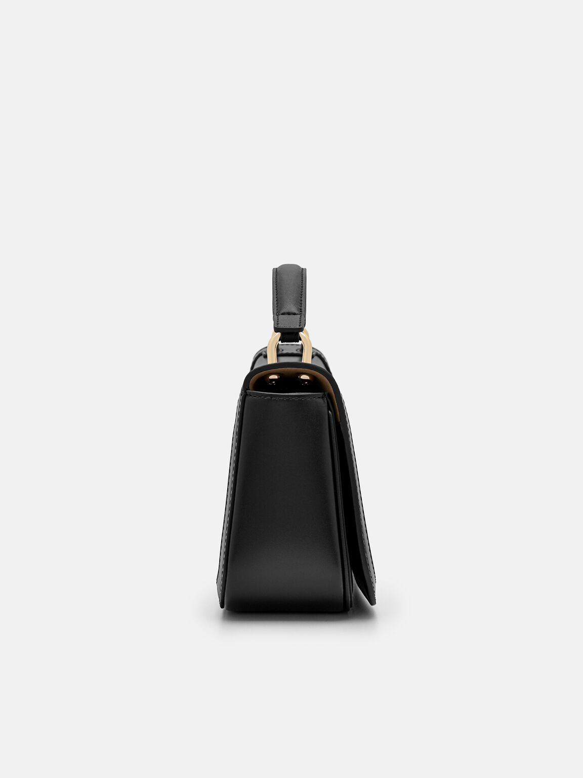 PEDRO Studio Farida Leather Handbag, Black