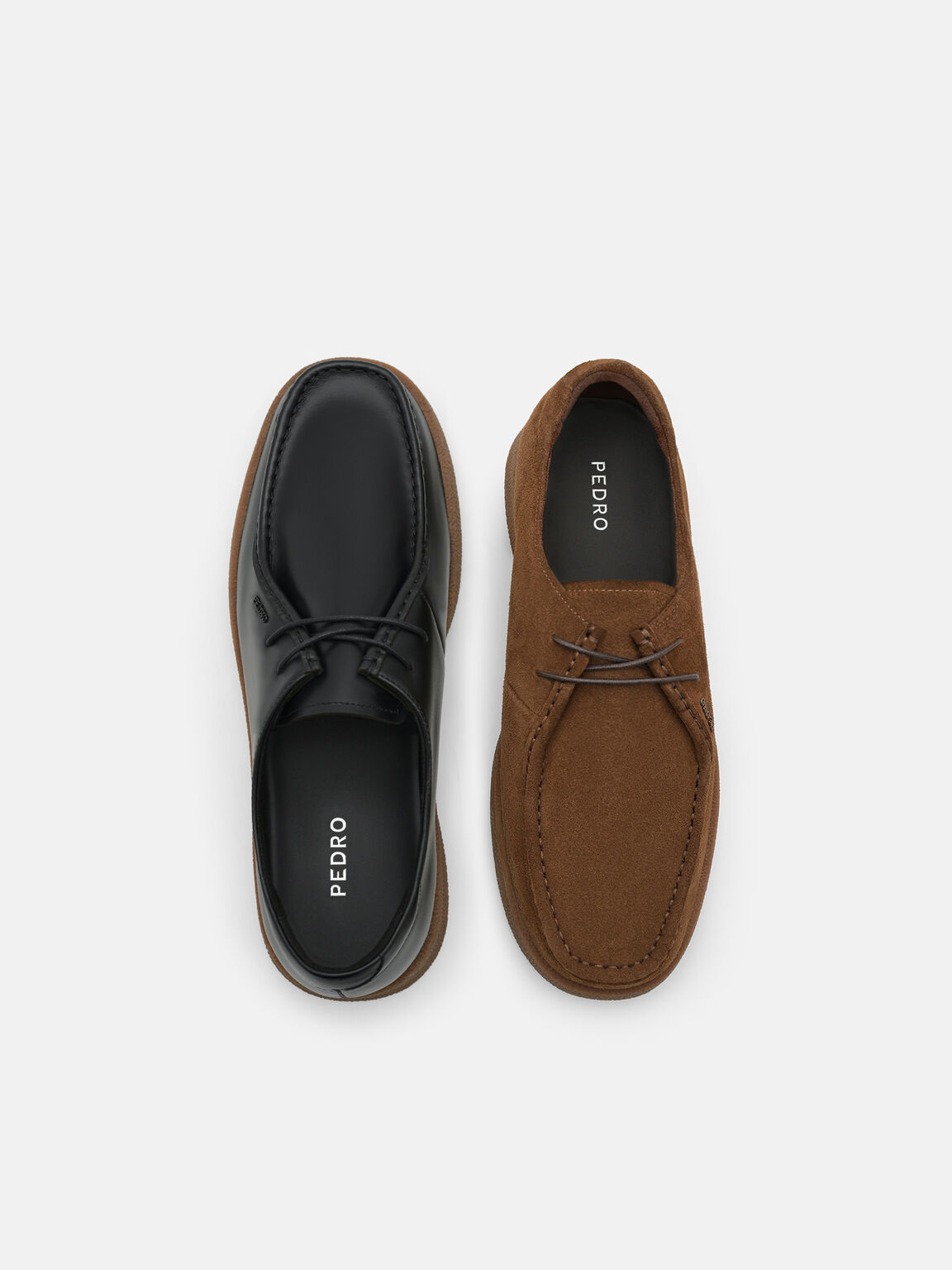 Waller Leather Derby Shoes, , hi-res