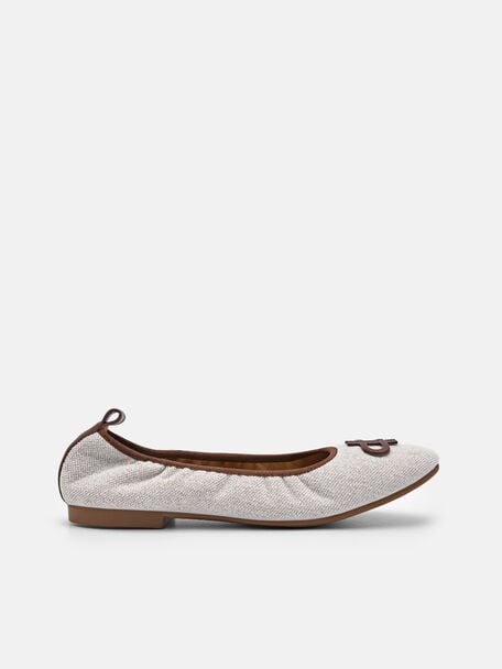 PEDRO Icon Leather Ballerina Flats, 