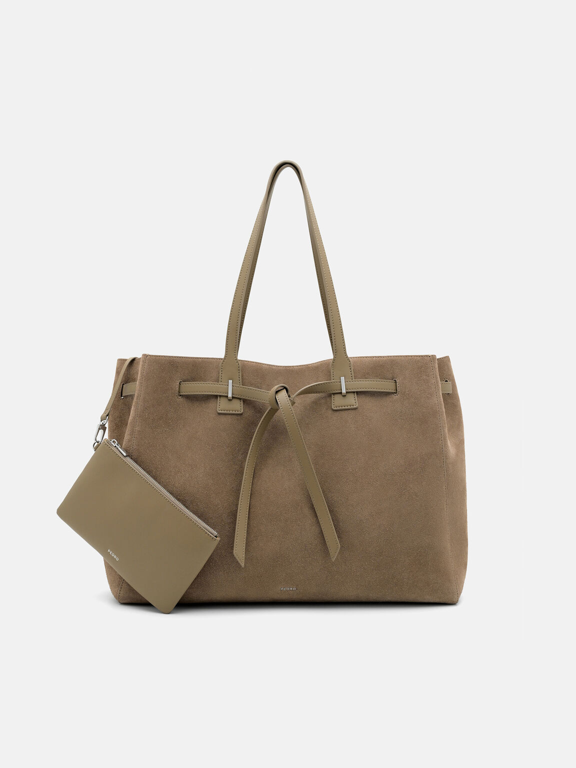 Tas Tote Suede Oversized Demi, 