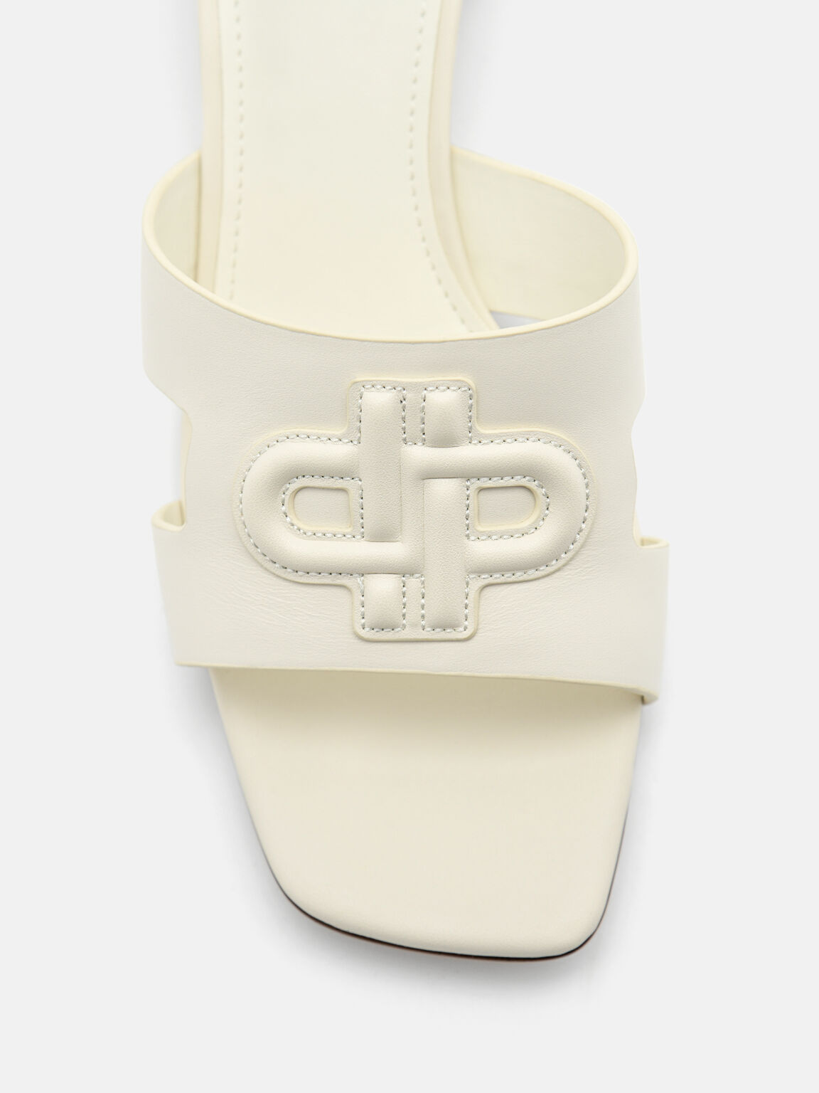 PEDRO Icon Leather Heel Sandals, 