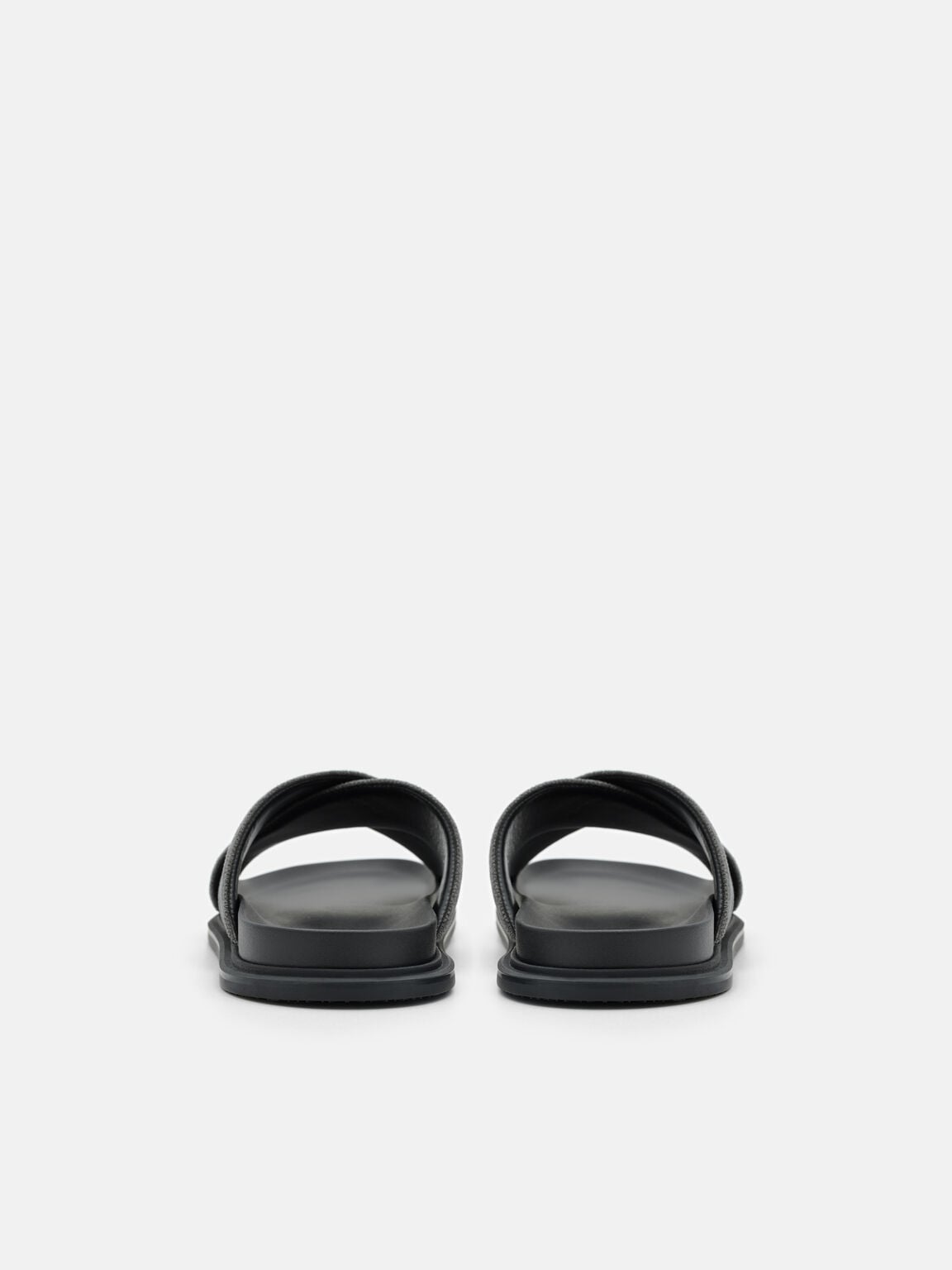 Velvet Cross Sandals, , hi-res