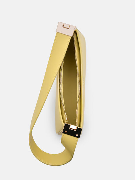 Jatte Shoulder Bag, Light Yellow, hi-res